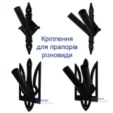 Кріплення для прапорів на стіну