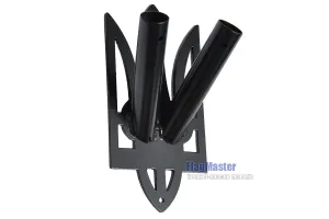 Тримач для двох прапорів тризуб