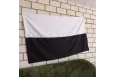 Прапор Надії чорно-білий габардин