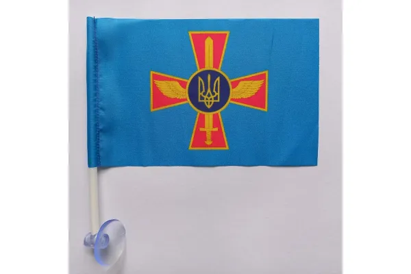 Прапор повітряних сил на присосці в автомобіль Прапор повітряних сил на присосці в автомобіль