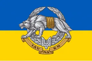 Прапор ССО на жовто-синьому