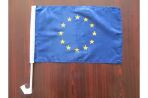 прапор Євросоюзу автомобільний прапор Євросоюзу автомобільний