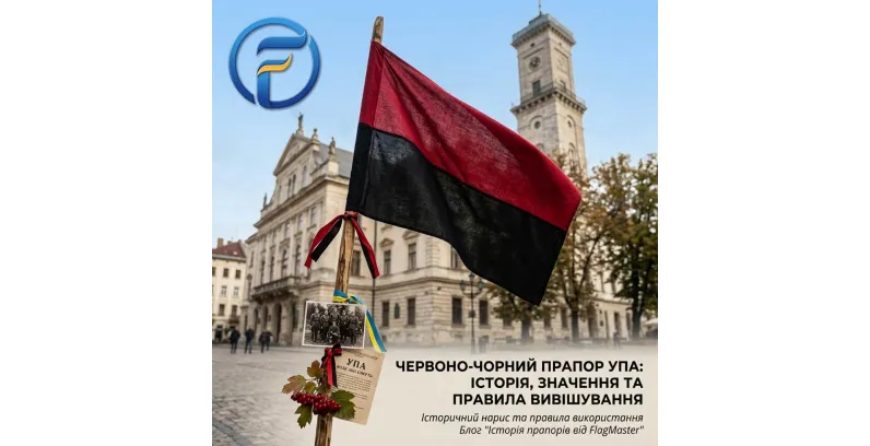 Червоно-чорний прапор УПА: історія
