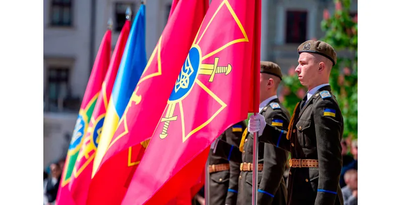 Прапори родів військ ЗСУ