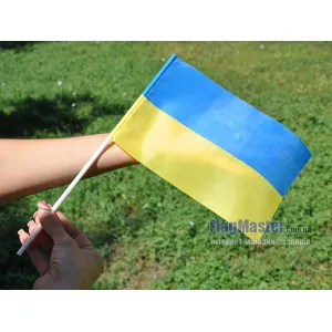 Прапорець України на паличці