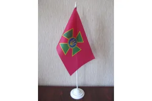 Прапор ДПСУ на підставці
