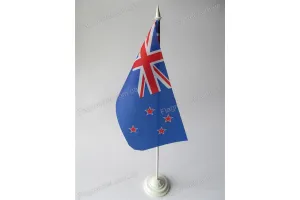 Прапор Нової Зеландії на підставці