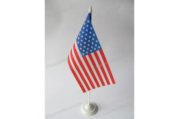 Прапор США на підставці