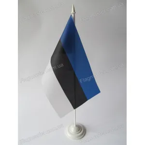 Прапор Естонії на підставці Прапор Естонії на підставці