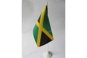 Прапор Ямайки на підставці Прапор Ямайки на підставці
