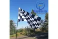 Прапор клітчаний гоночний фініш 150х90 см