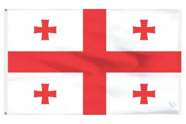 Прапор Грузії 150х90 см Прапор Грузії 150х90 см