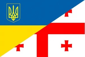 Прапор Україна Грузія