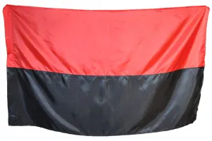Прапор УПА України червоно-чорний 135х90см