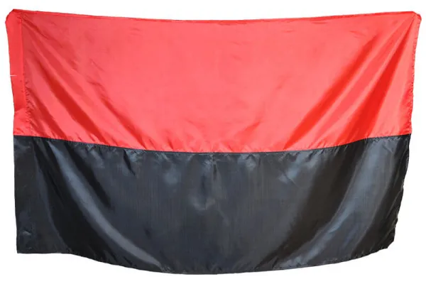 Прапор УПА України червоно-чорний 135х90см