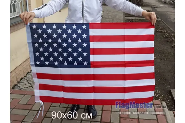 Прапор Америки, прапор США 90х60см