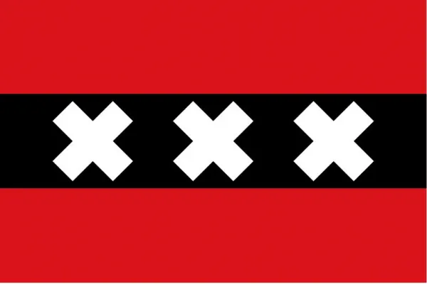 Прапор Амстердаму Прапор Амстердаму