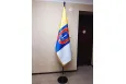Прапор Одеської області 150х100 см кабінетний з бахромою Прапор Одеської області 150х100 см кабінетний з бахромою