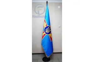 Прапор Повітряних сил ЗСУ 180х120 см сатен з бахромою в кабінет