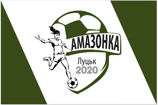 Прапор ФК Амазонка Луцьк футбольний клуб