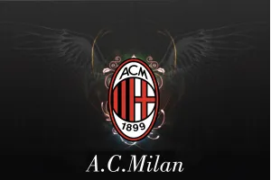 Прапор ФК Мілан футбольний клуб