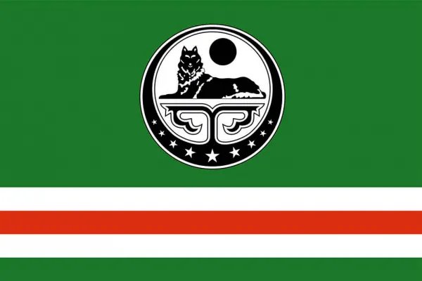 Прапор Чеченської республіки Ічкерія