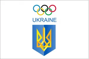 Прапор національного олімпійського комітету України