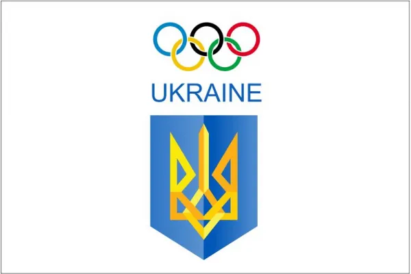 Прапор національного олімпійського комітету України