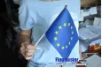Прапорці Євросоюзу на палочці Прапорці Євросоюзу на палочці